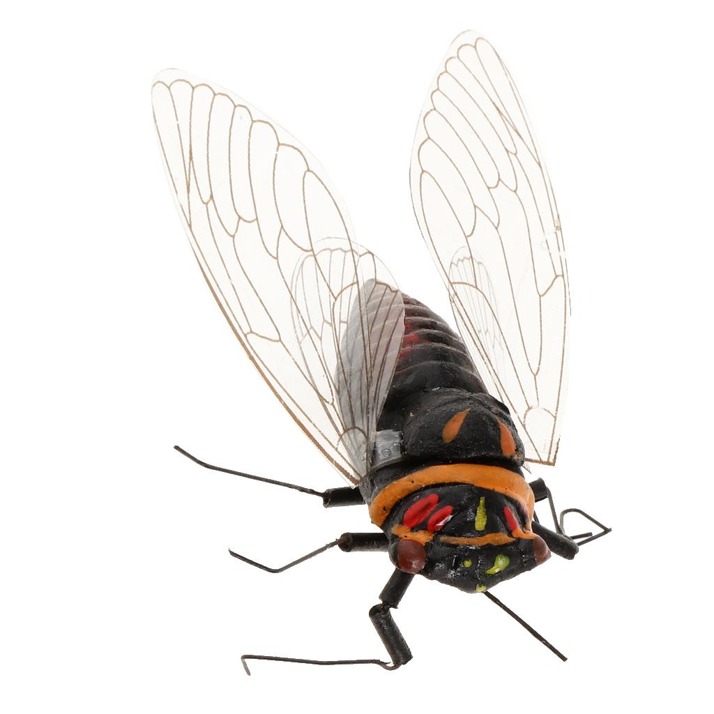 Art Craft Clay - 2x Klei Insectenmodel Koelkastmagneet Dier Figuur