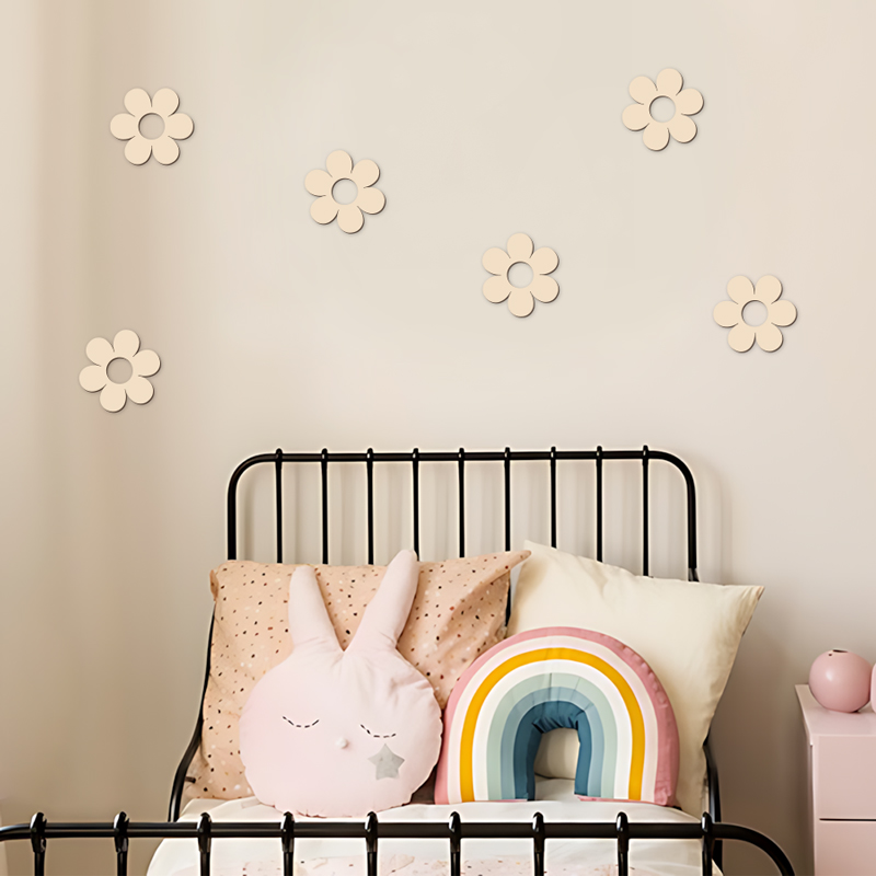 Art Craft 2 Year Olds - Houten bloem houten uitsparingen bloemen houten