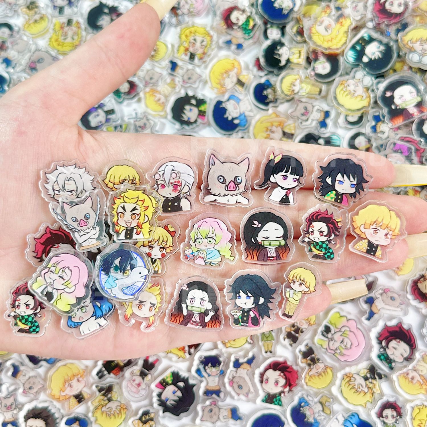 50/100 stuks 1/2cm Mini Demon  - Art Craft Market recensie en prijs