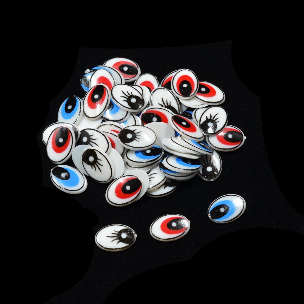 Platte ovale cartoonogen van p - Art Craft Eyes recensie en prijs