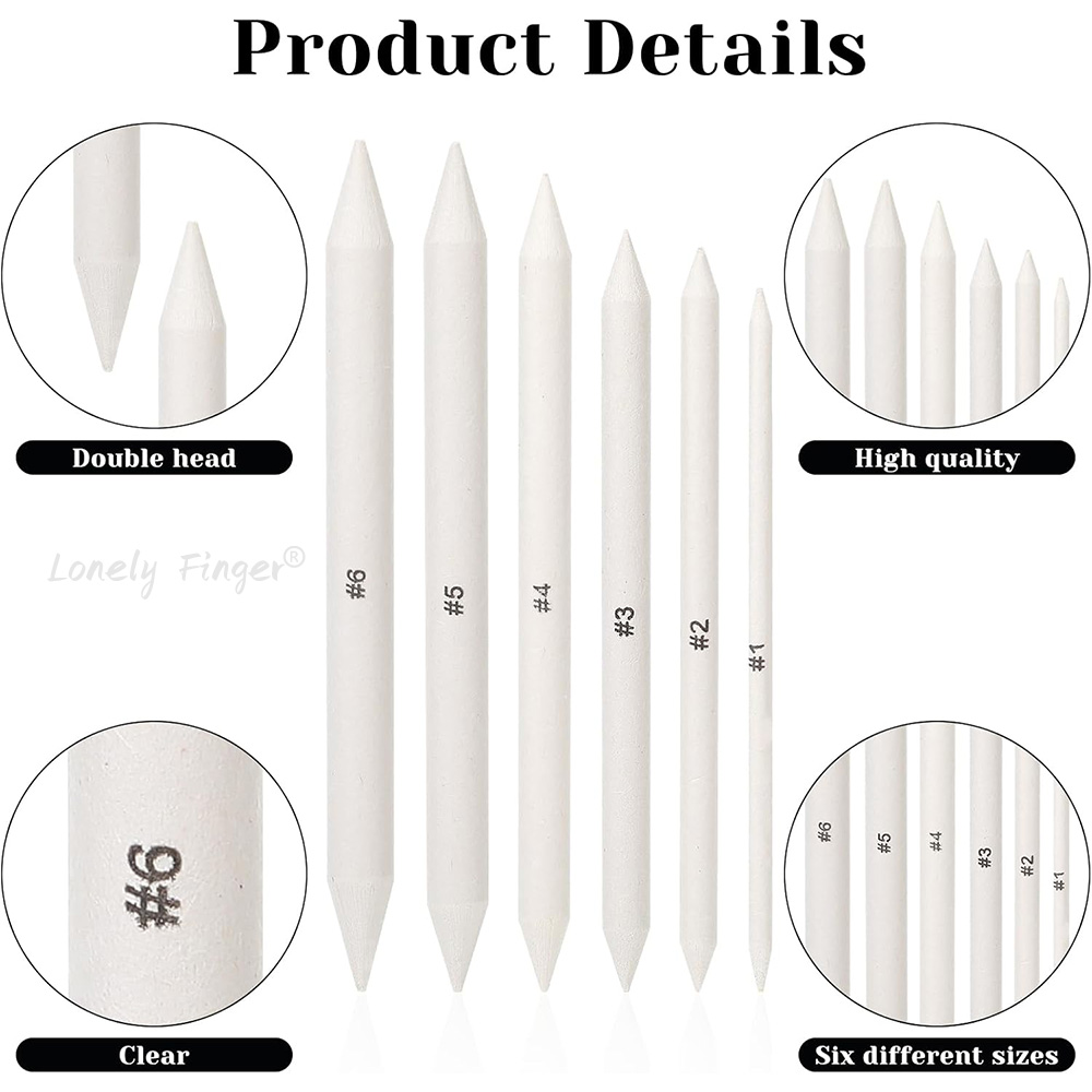 6/12 stuks Blending Stumps, Pa - Art Craft Blend recensie en prijs