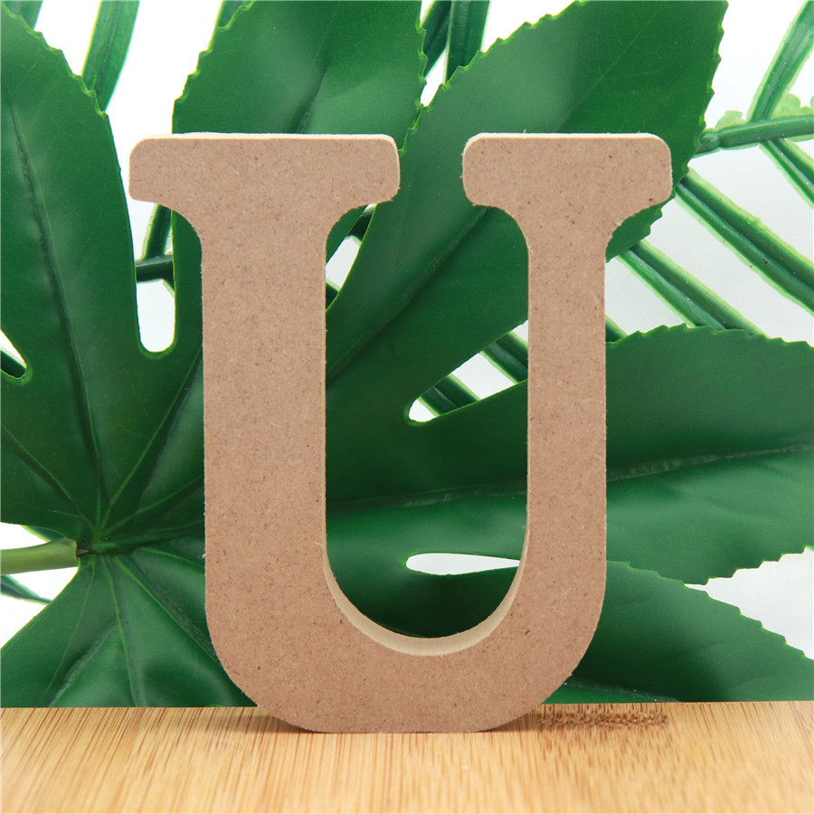 1Pc 10Cm Houtkleur Houten Lett - Letter S Art Craft recensie en prijs