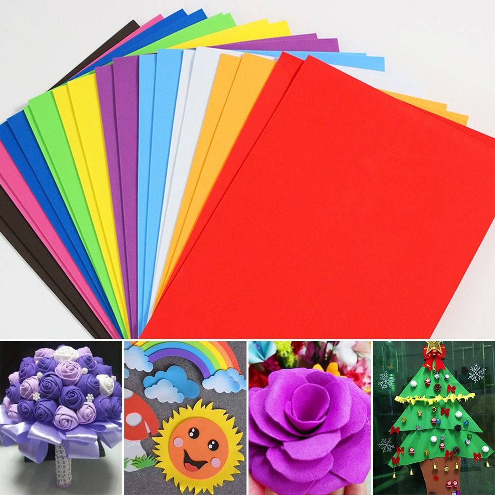 EVA 10 stks Spons Foam Papier  - Art Craft 2 Year Olds recensie en prijs