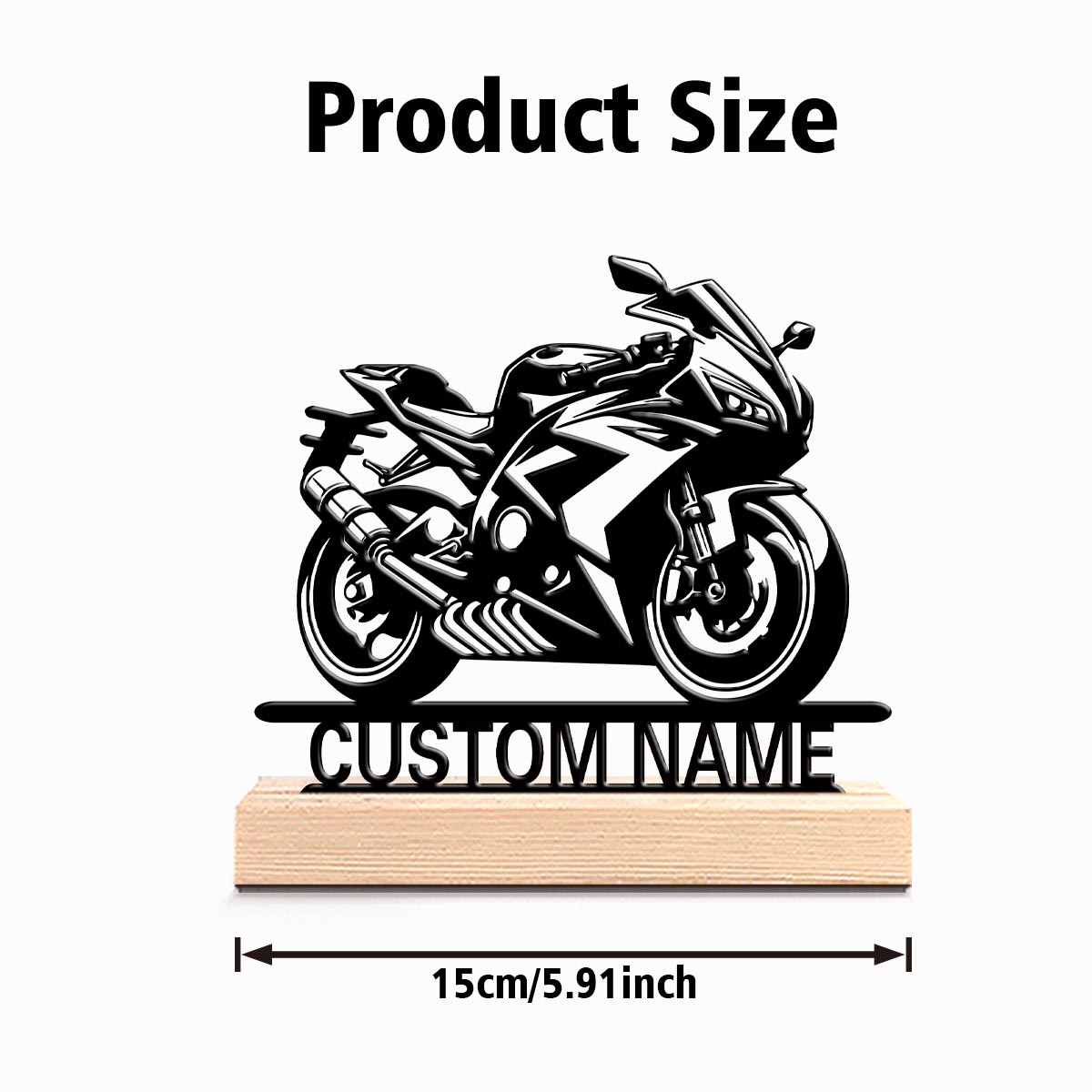 1 stuk abstract cool motorfiet - Letter S Art Craft recensie en prijs