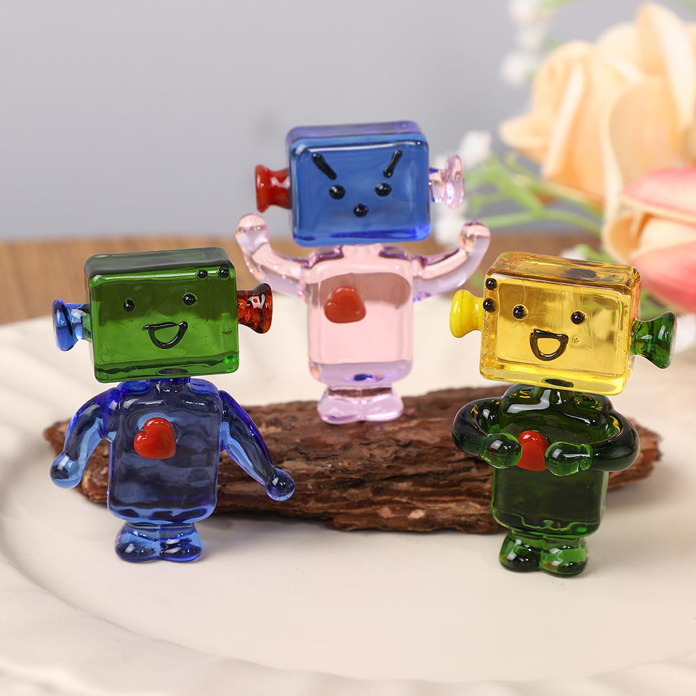 Handgemaakte unieke robotfiguu - Art Craft Robot recensie en prijs