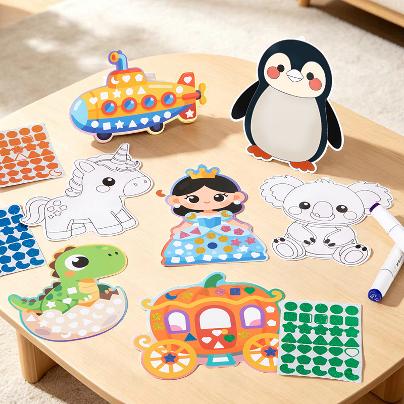 Spiegelmozaïek Sticker Speelgo - Art Craft 2 Year Olds recensie en prijs
