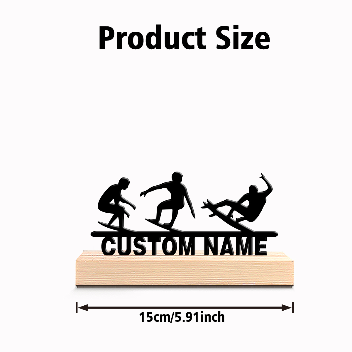 1 stuk mode skateboard jongen  - Art Craft Wood recensie en prijs