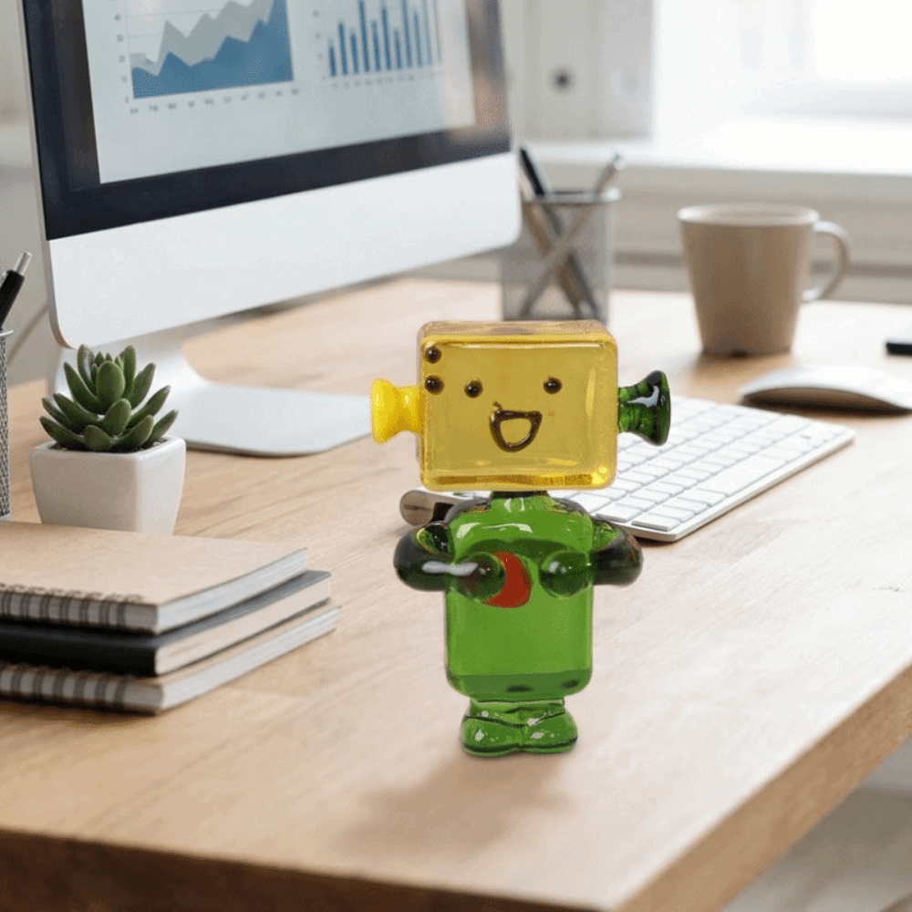Mini Bonsai Decor Kleurrijke G - Art Craft Robot recensie en prijs