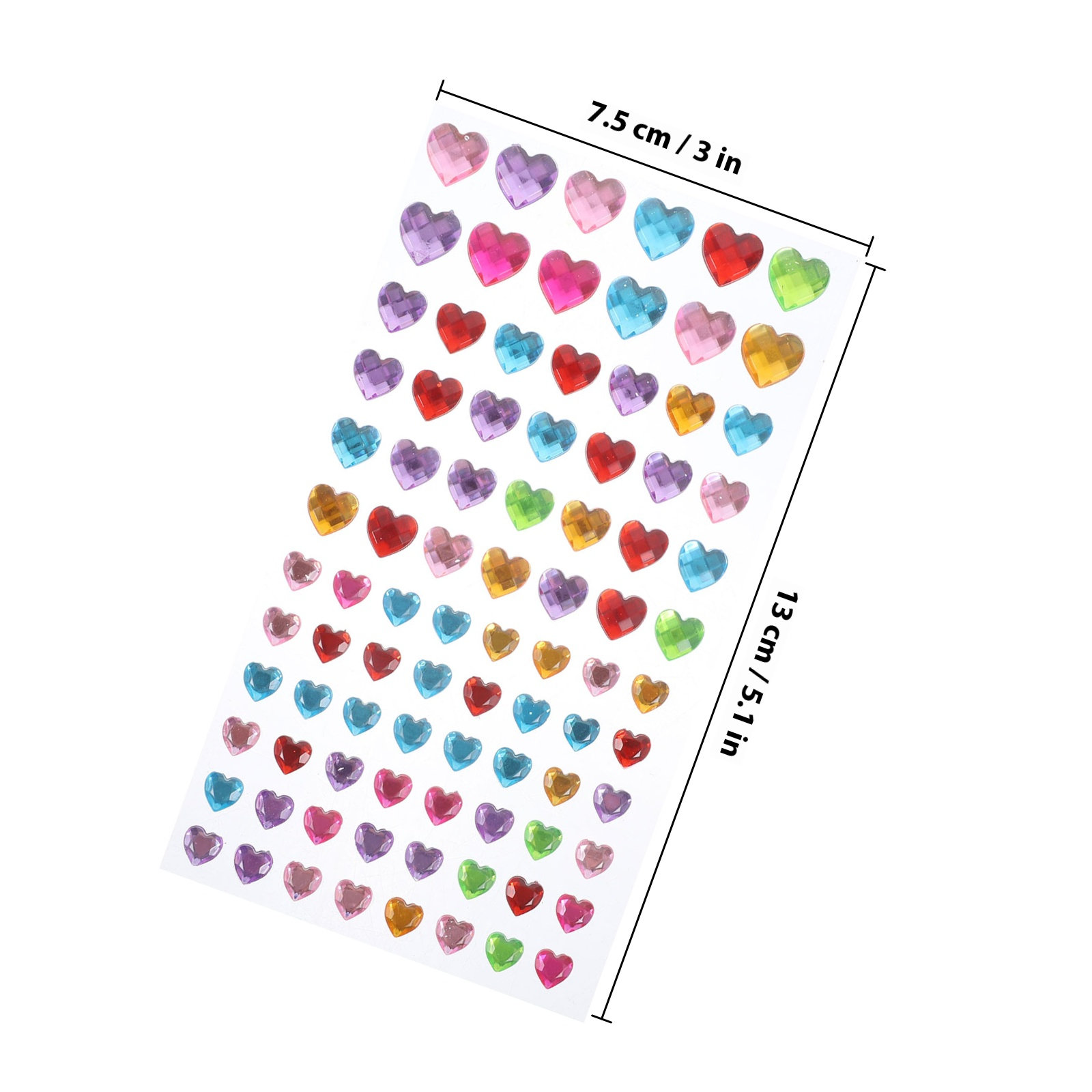 12 vellen acryl strass sticker - Art Craft Eyes recensie en prijs