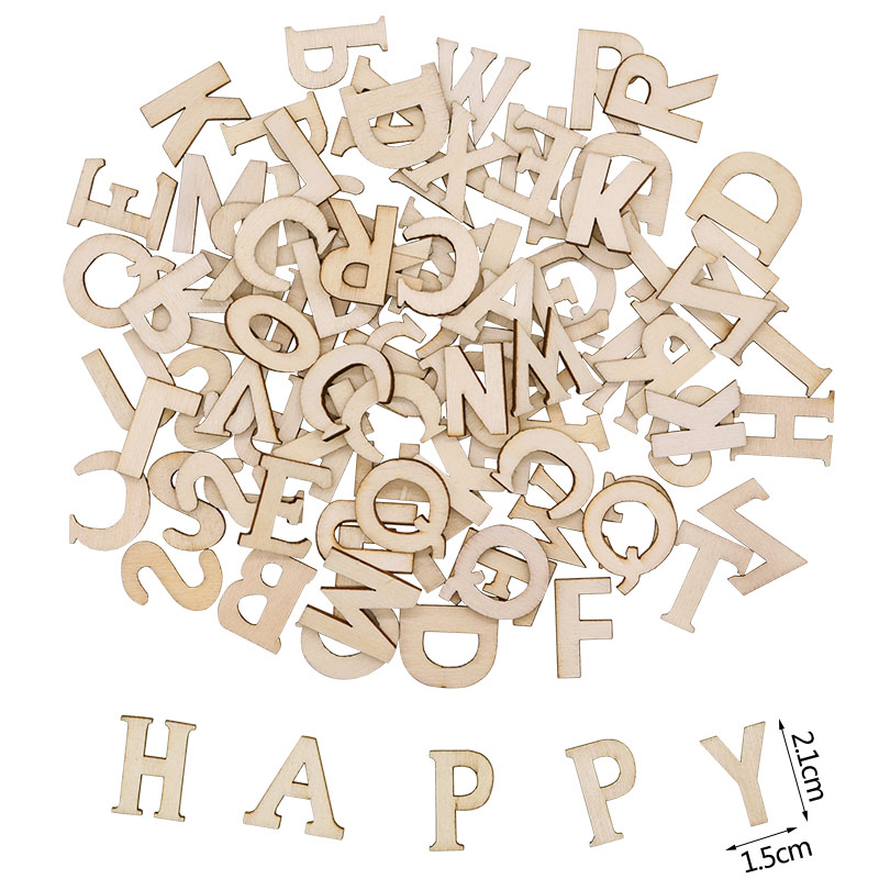 100 stuks hout Engels alfabet  - Letter S Art Craft recensie en prijs