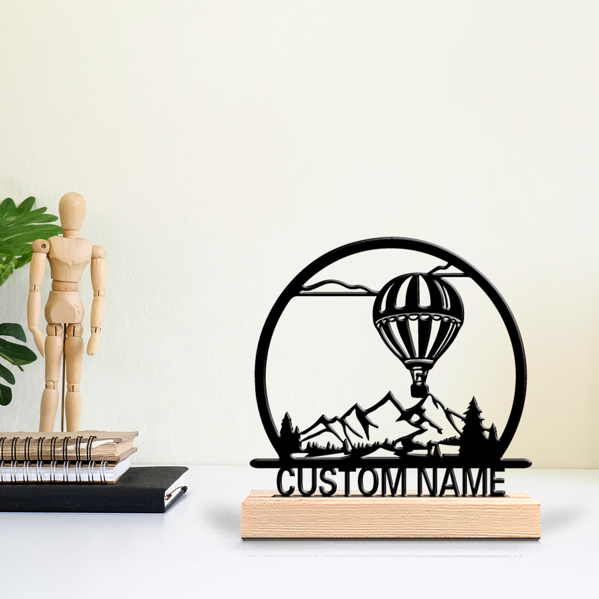 1 stuk Heteluchtballon Geperso - Art Craft Market recensie en prijs