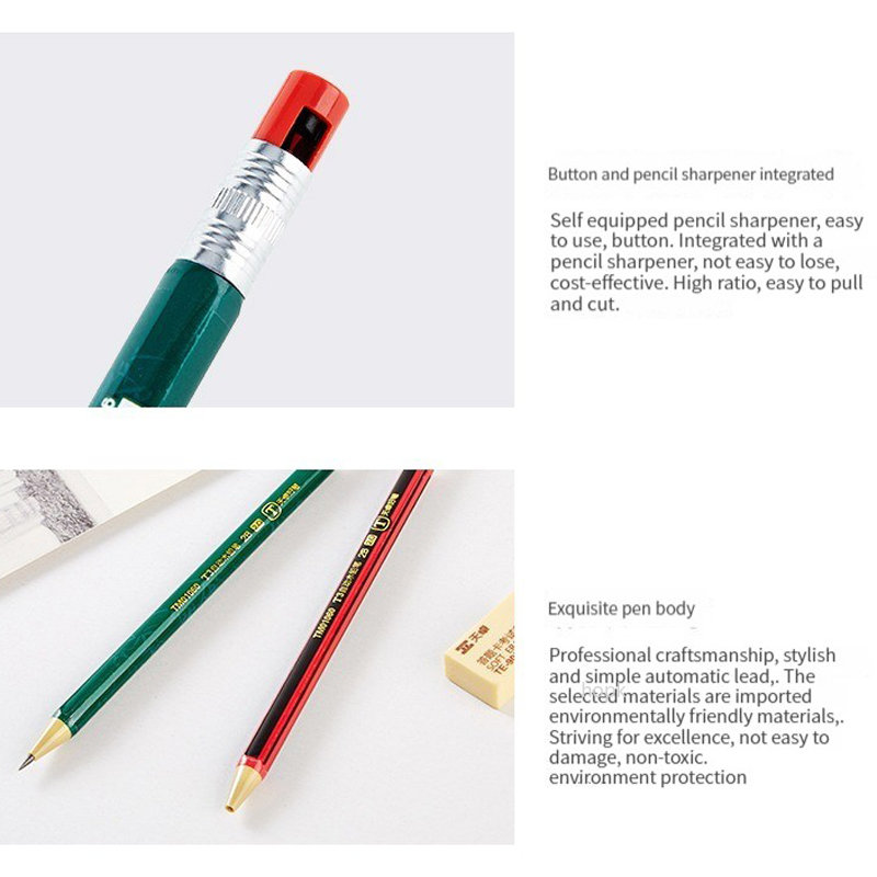 Tekenzet met mechanische potlo - Staedtler Pencil Lumocolor recensie en prijs