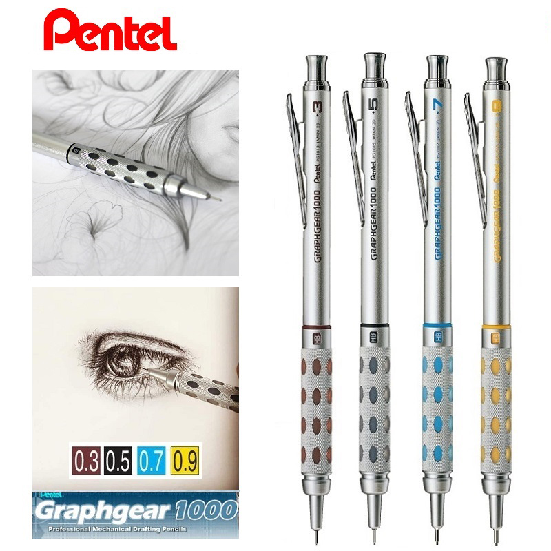 Japan Pentel Vulpotlood GraphG - Pentel Pen Energel recensie en prijs