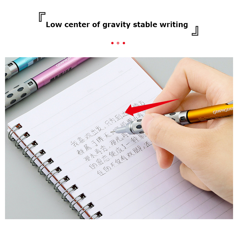 Japan Pentel Vulpotlood GraphG - Pentel Pen Energel recensie en prijs
