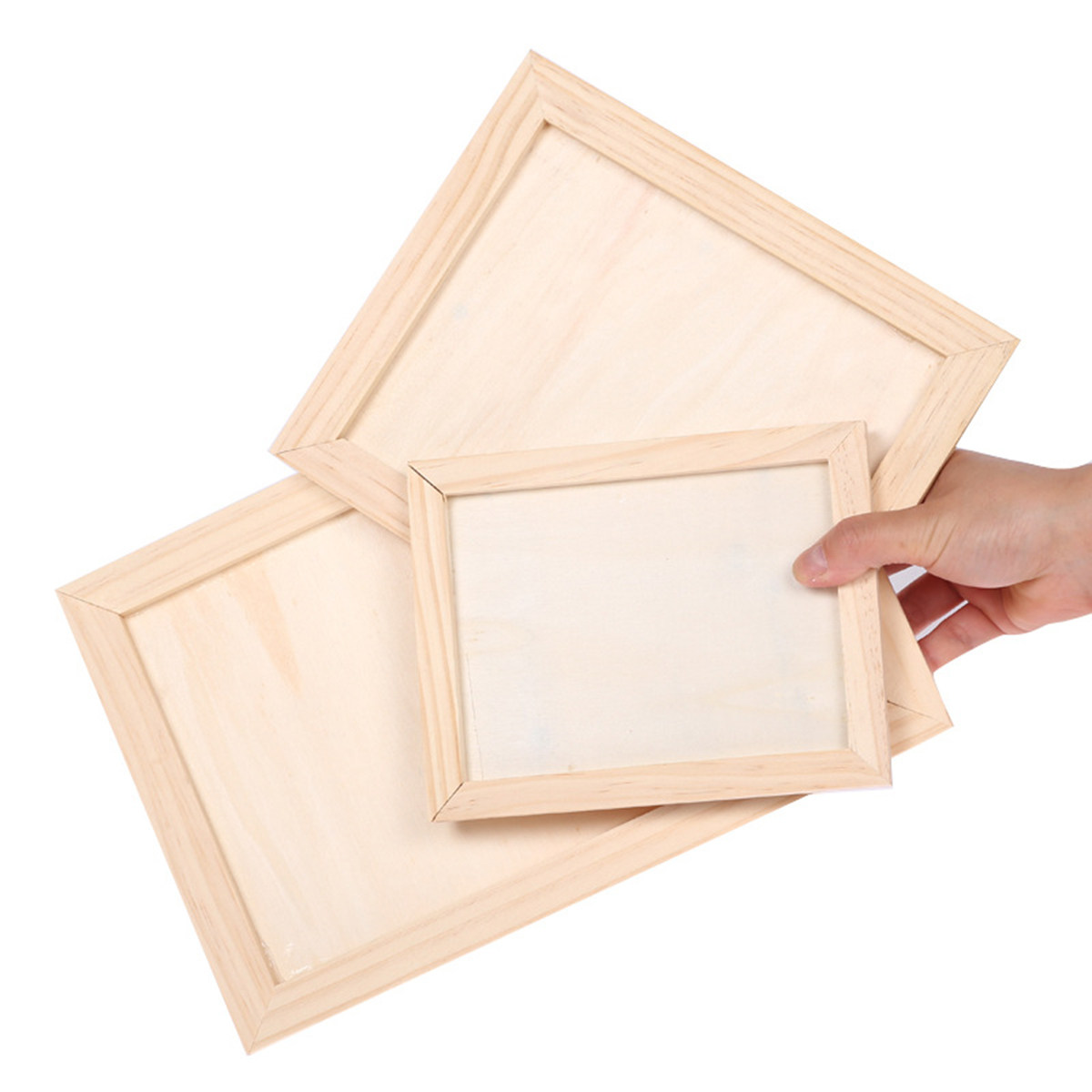 2 stuks blanco houten schilder - Art Craft Wood recensie en prijs