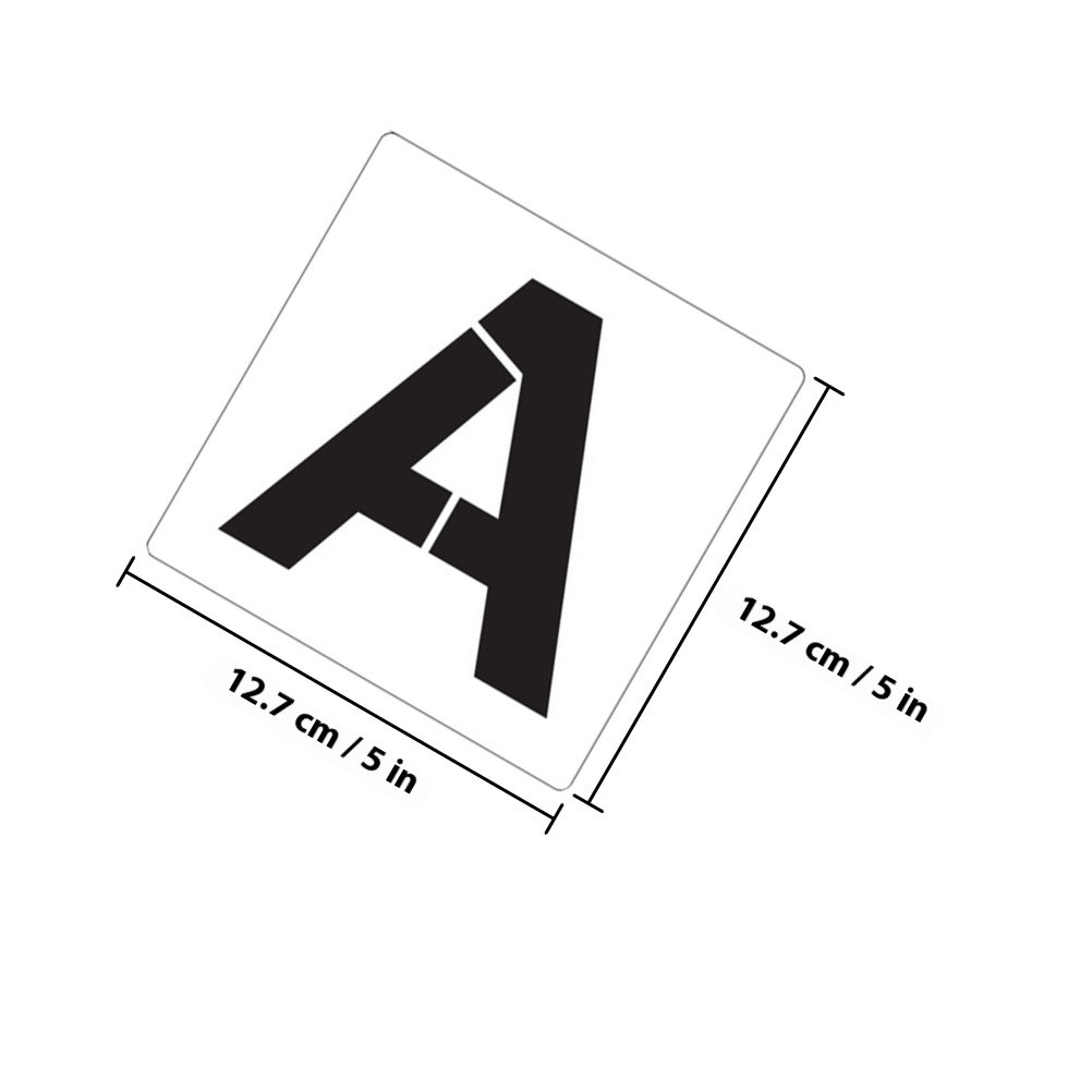 36 stuks alfabetnummer schilde - Letter S Art Craft recensie en prijs