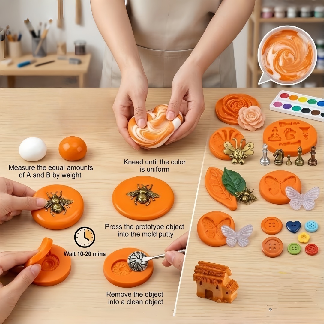Siliconenkit DIY-knutselset Fl - Art Craft Resin recensie en prijs