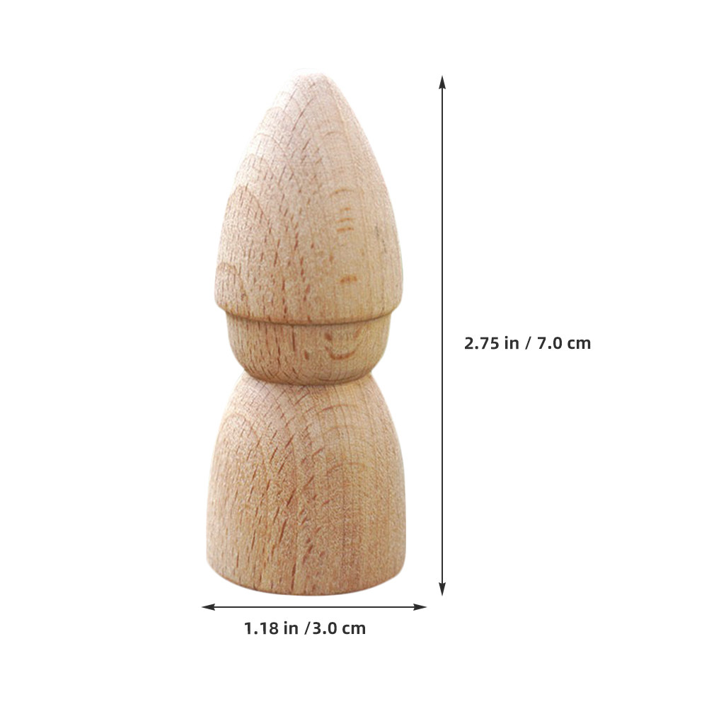 6 stuks houten figuurtjes, ong - Art Craft Wood recensie en prijs