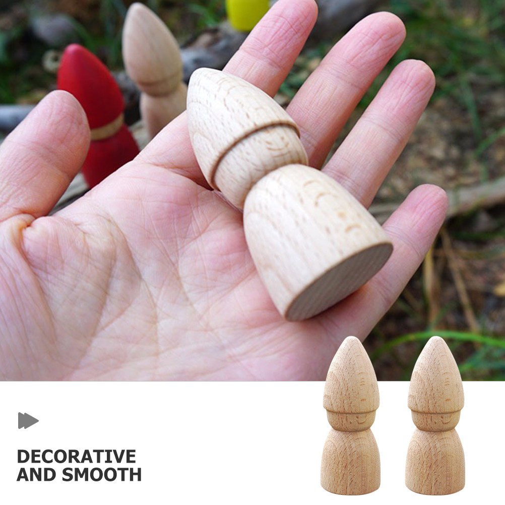 6 stuks houten figuurtjes, ong - Art Craft Wood recensie en prijs