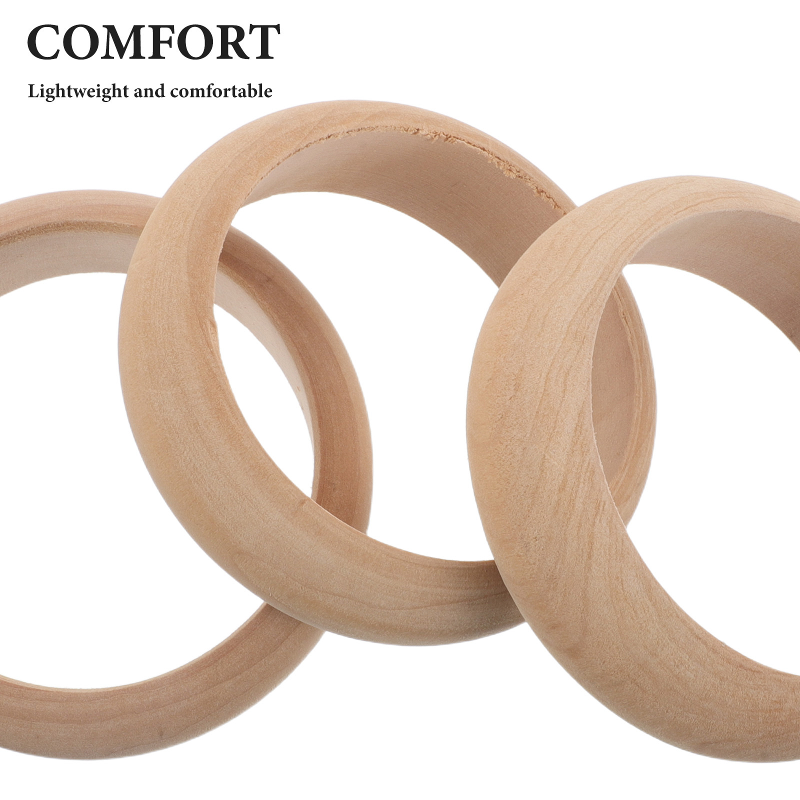 4 stuks massief houten armband - Art Craft Wood recensie en prijs