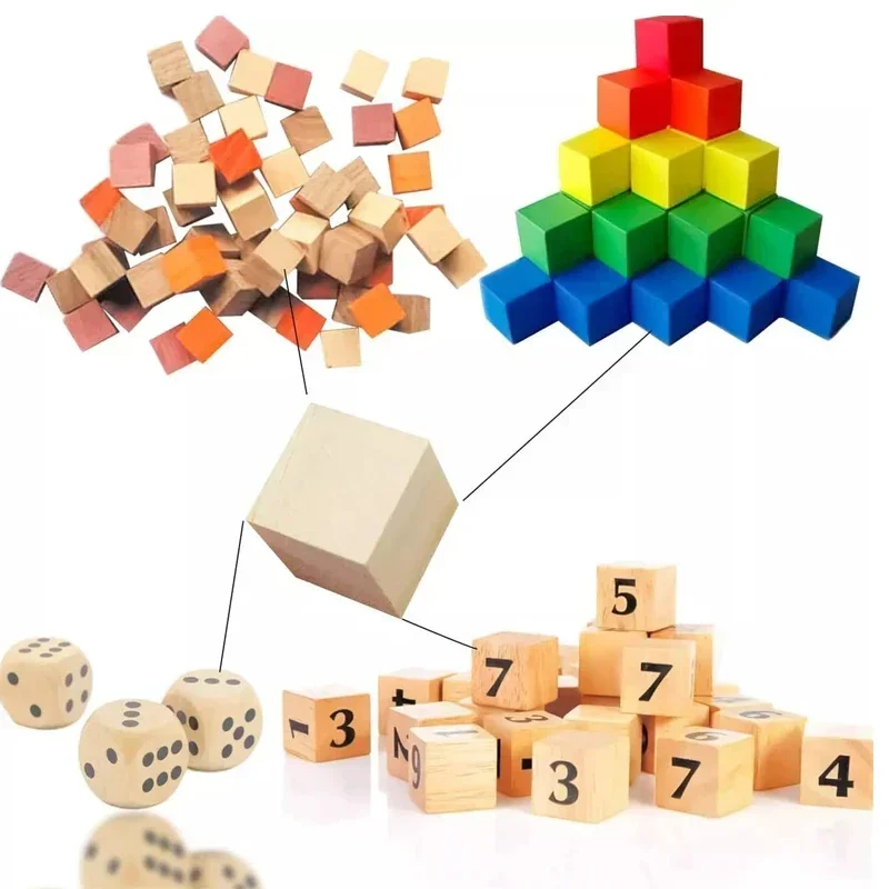 1-5cm natuurlijke blanco houte - Art Craft 2 Year Olds recensie en prijs