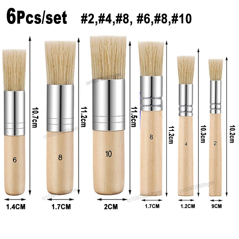 3/6 stuks haren haar stencil p - Art Craft 2 Year Olds recensie en prijs
