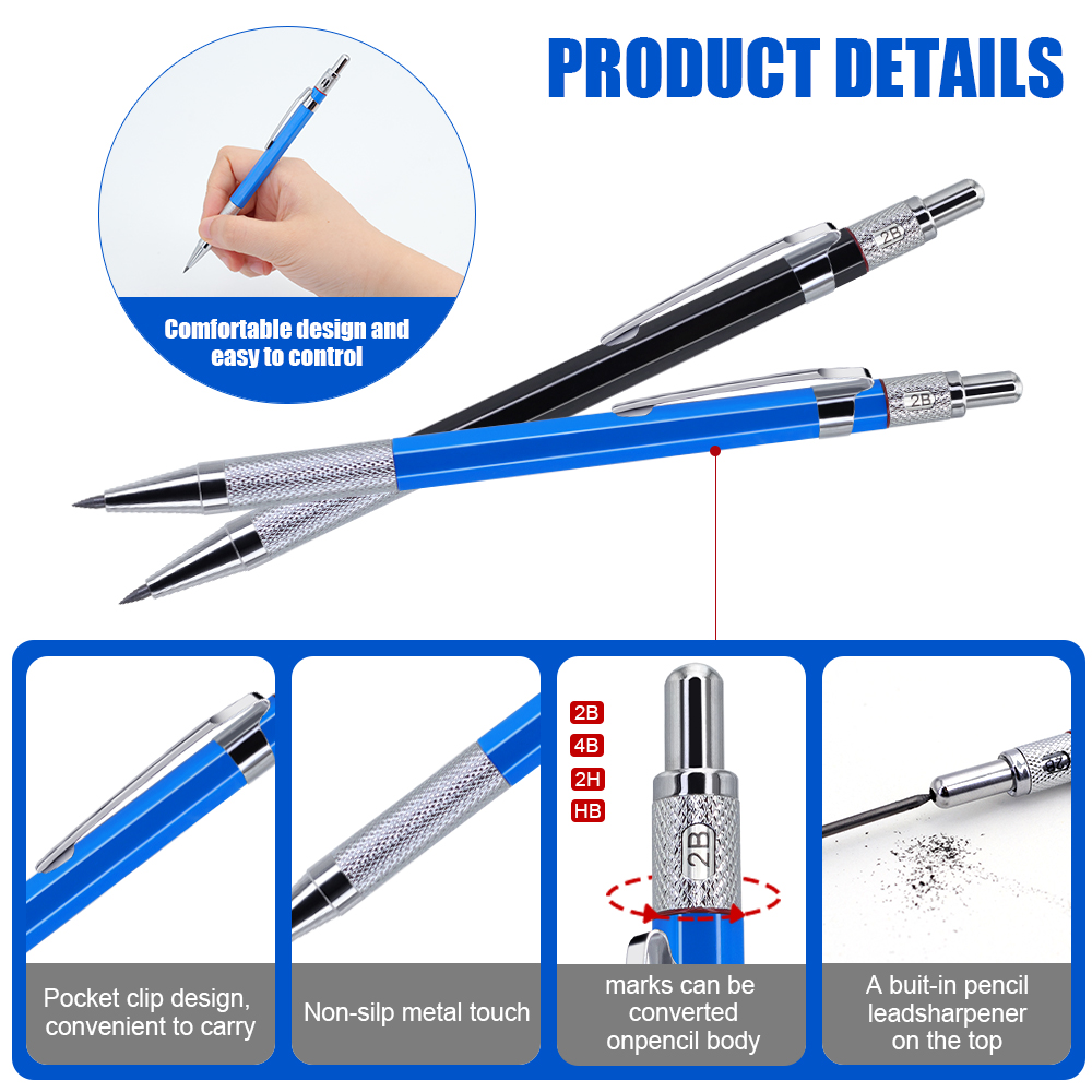 Nieuw veelkleurig metalen mech - Staedtler Pencil Lumocolor recensie en prijs