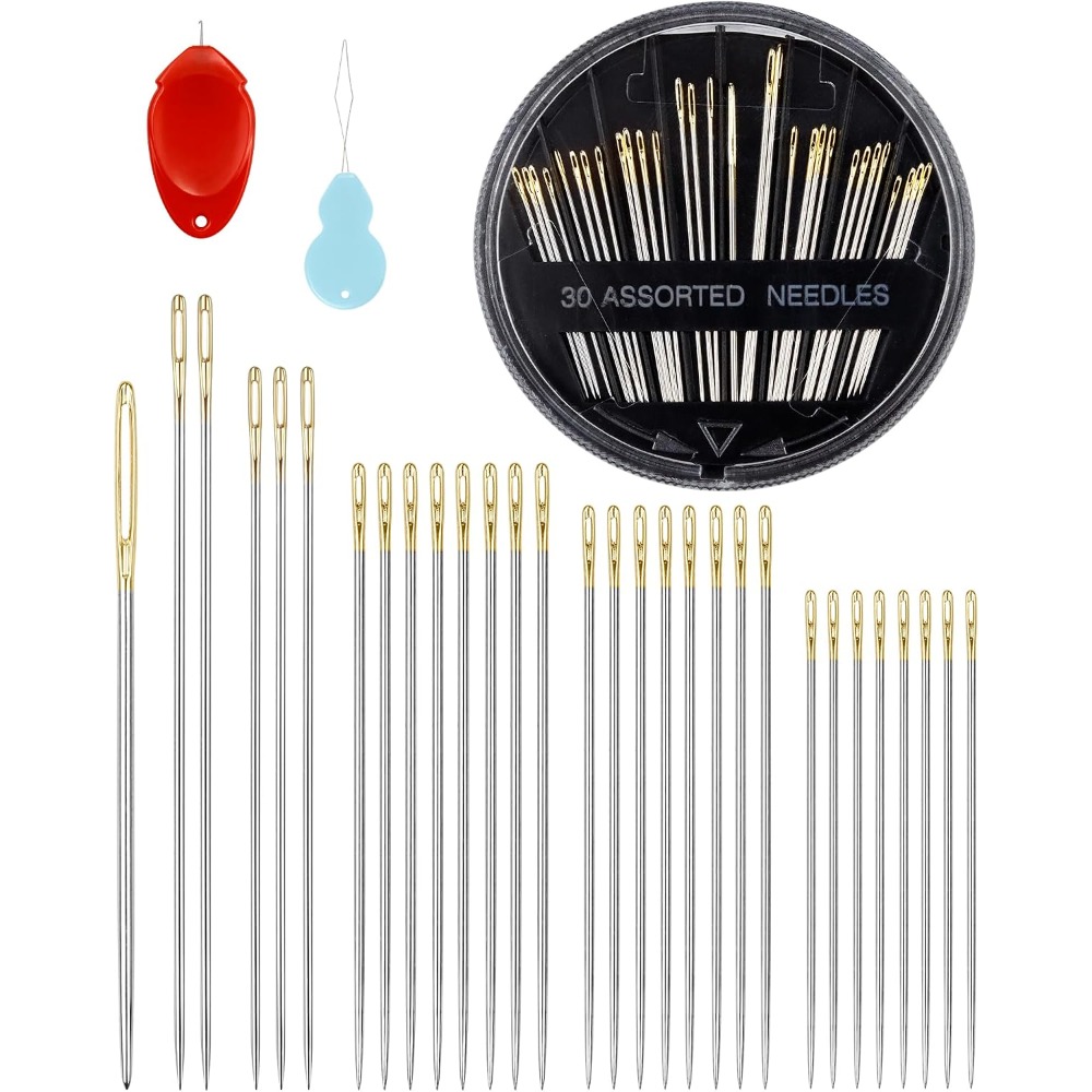 30-delige set stalen handnaald - Art Craft Eyes recensie en prijs
