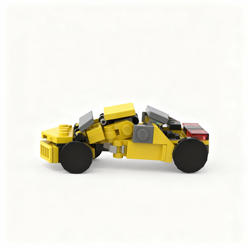 120 stuks MOC Transformerende  - Art Craft Robot recensie en prijs