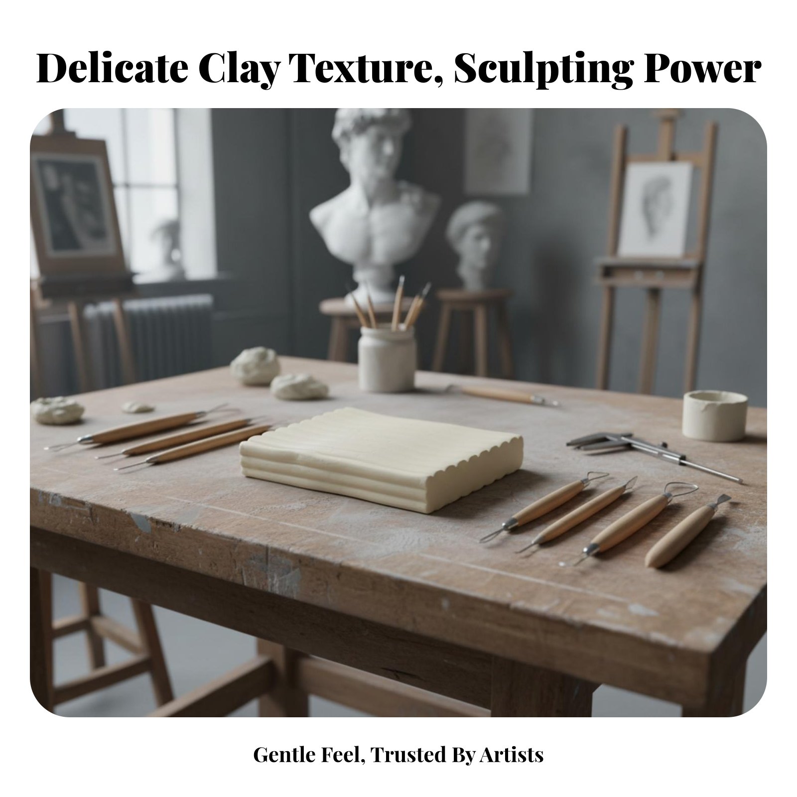 Niet-hardende kleibalk Herbrui - Art Craft Clay recensie en prijs