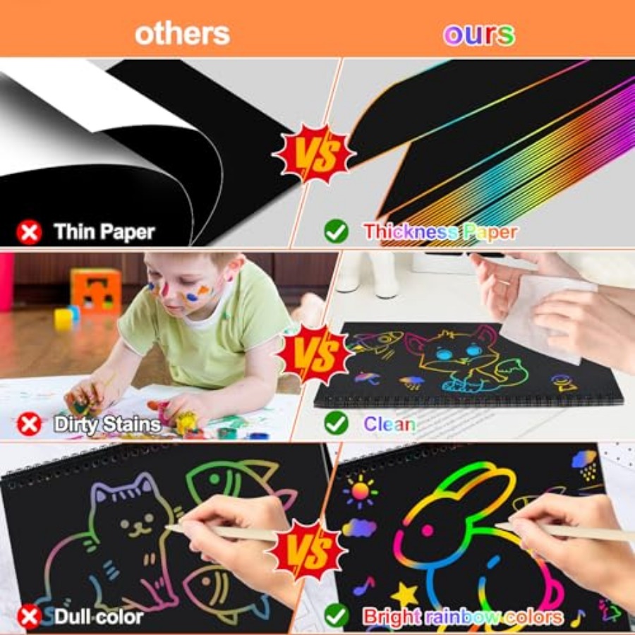 Kraspapier Kunstknutsels Cadea - Art Craft 2 Year Olds recensie en prijs