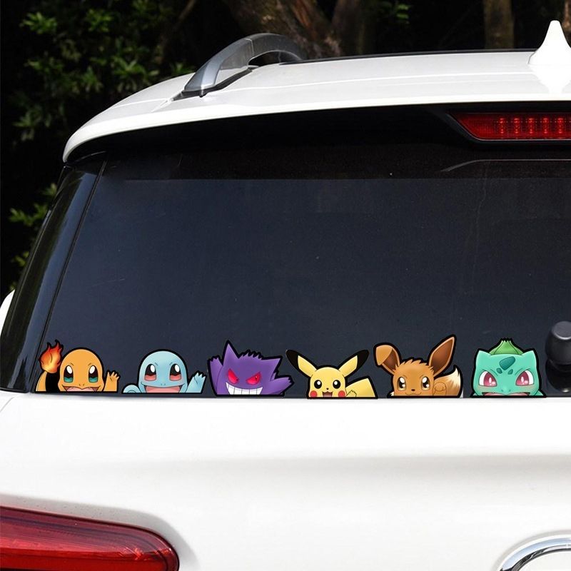 Pokémon zelfklevende autostick - Art Craft Market recensie en prijs