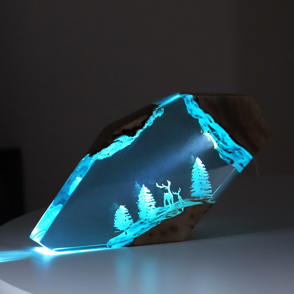 Bosfee Herten Desktop Kunst Ge - Art Craft Wood recensie en prijs