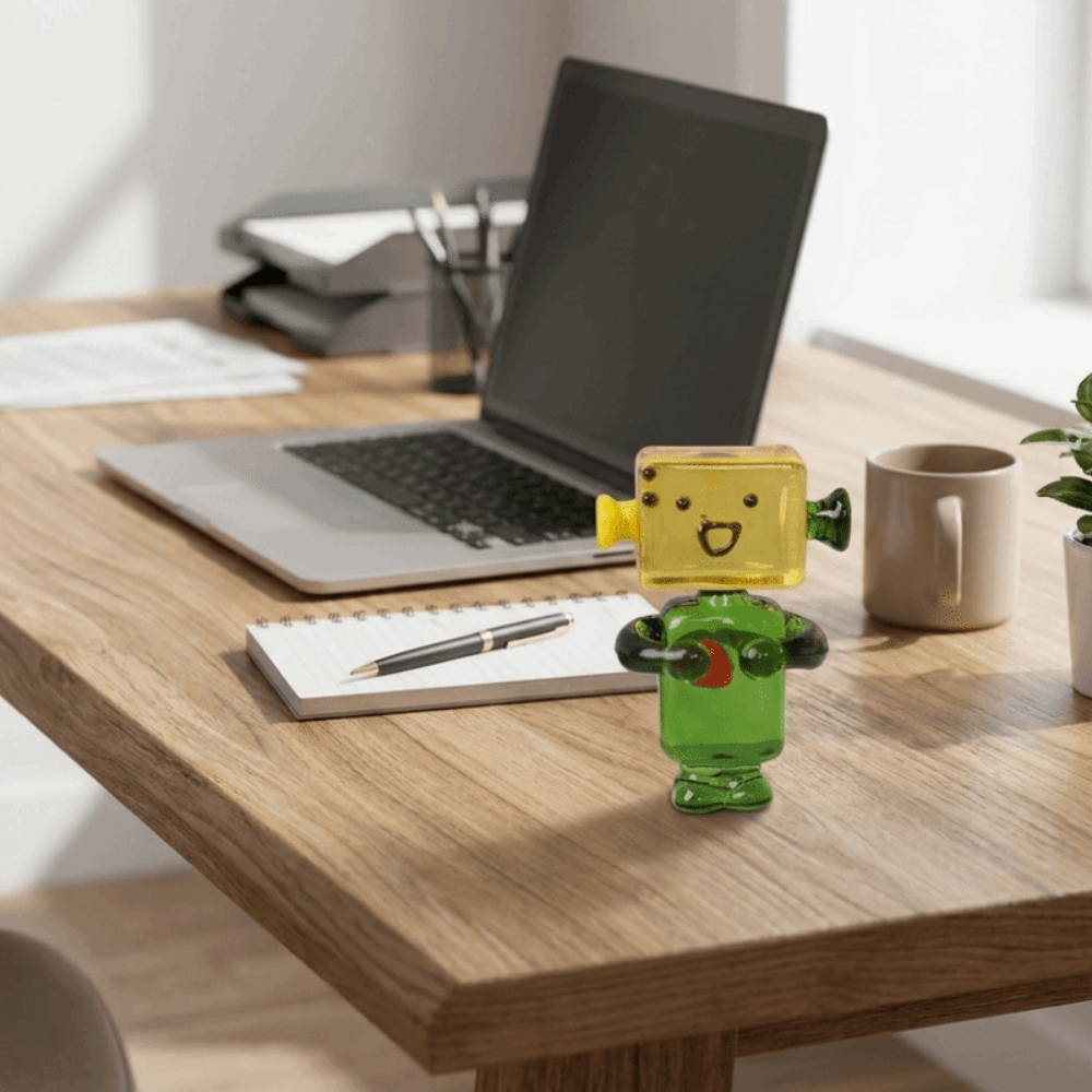 Leuke kleurrijke gezichtsrobot - Art Craft Robot recensie en prijs