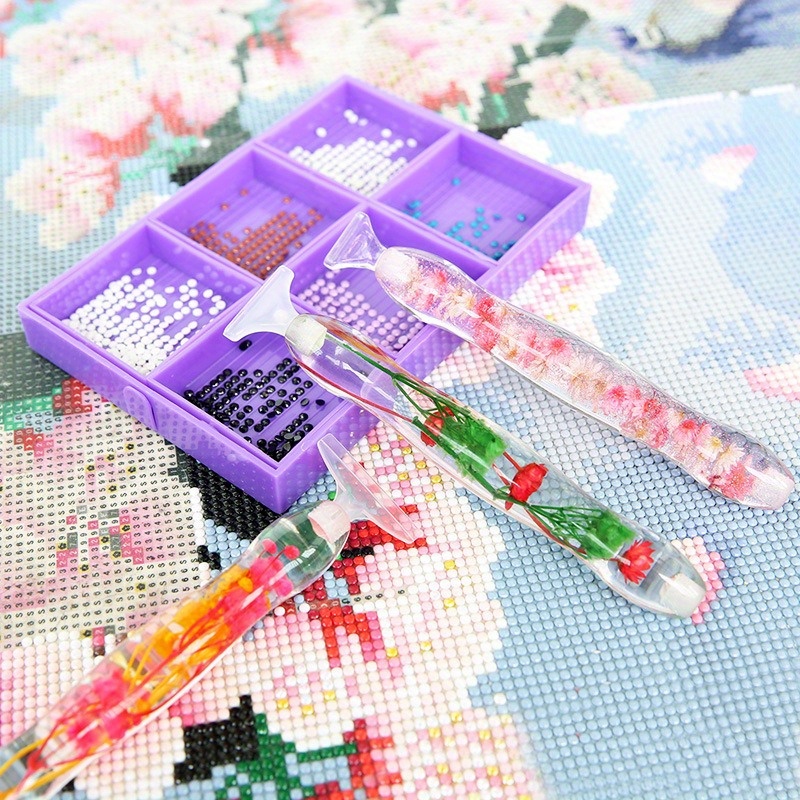 1 set Bloemendesign Harsen 5D  - Art Craft Resin recensie en prijs